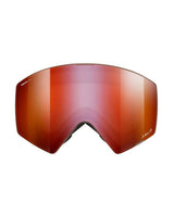 Julbo Stormchaser Reactiv 0-4 High Contrast skidgoggles i brun och svart med spegellins.