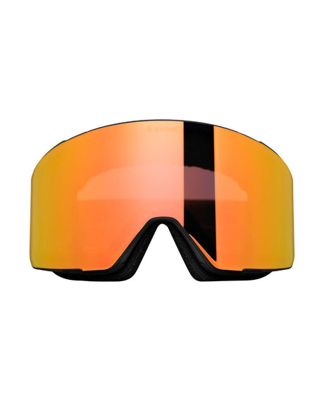 Sweet Protection Boondock II M RIG Reflect skidglasögon med orange spegellins och mattsvart ram.