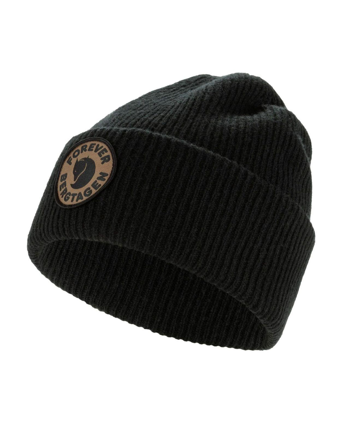 Fjällräven Bergtagen Forever Wool Beanie - Svart mössa