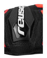 Reusch Worldcup Warrior GS Junior - Black/Silver/Fluo Red - Alpingaraget