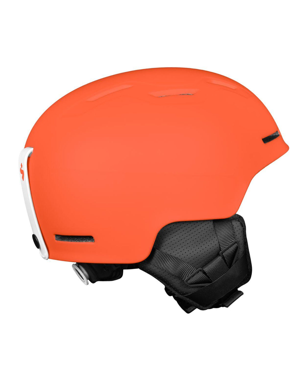 Sweet Protection Winder Mips juniorhjälm i färgen flame orange, sedd från sidan.