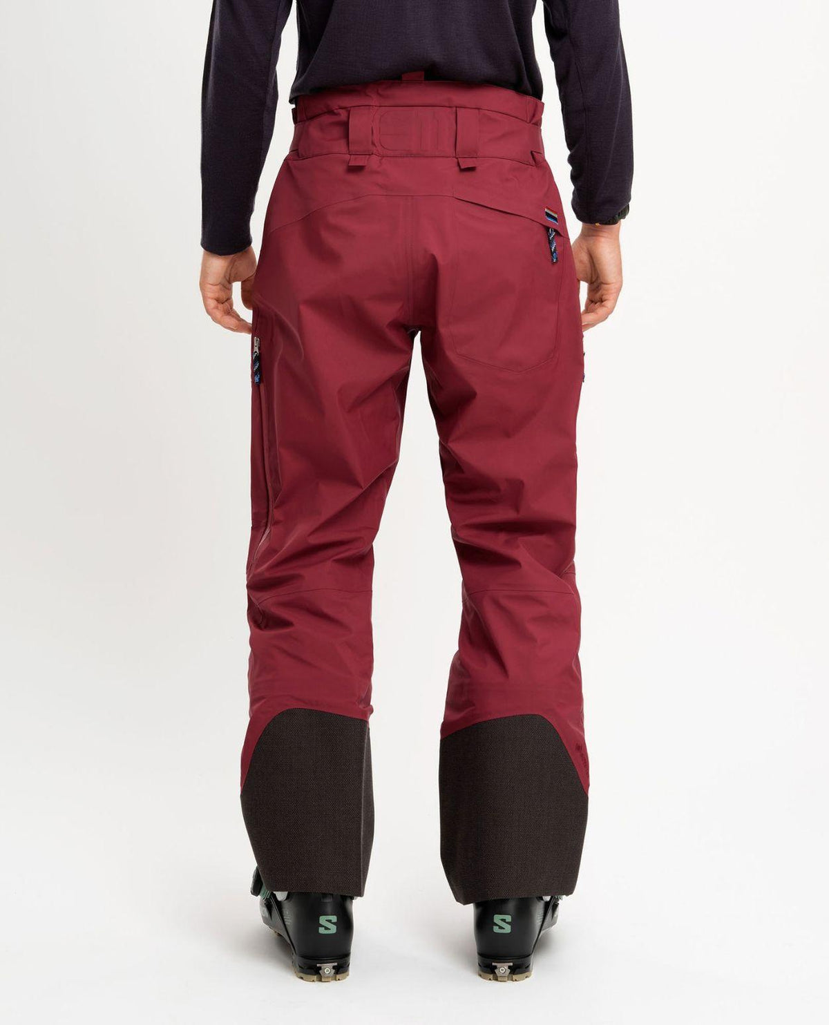 Elevenate Pure Pants Men - Tibetan Red skidbyxor visade bakifrån