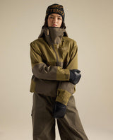 Arc'teryx Sidewinder dam skidjacka i brun färg med GORE-TEX Pro skydd för alpina äventyr.