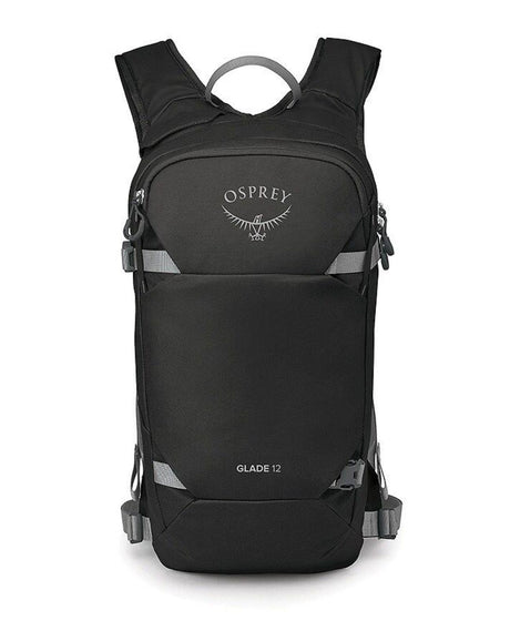 Osprey Glade 12 - Svart ryggsäck för skidåkning