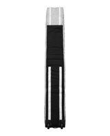 D_b_ Snow Roller Pro 70L skidfodral i färg White Noise med slitstark design och hjul.
