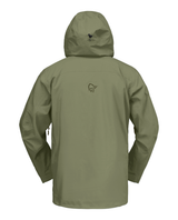Norrøna Lofoten Gore-Tex Pro Jacket Men - Deep Lichen Green bakifrån