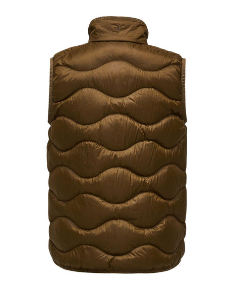 Peak Performance Helium Down Vest Junior - Meadow Moss bakifrån