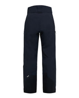 Peak Performance 40Y R&D Gore-Tex skidbyxor för herr i svart, sedda bakifrån.