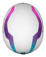 Sweet Protection Volata 2Vi Mips racinghjälm i färgerna Miami Fade, sedd ovanifrån.