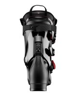 Svart Atomic Hawx Magna 130 S BOA sedd bakifrån, med Power Shift och rött BOA-vridreglage för alpin skidåkning.