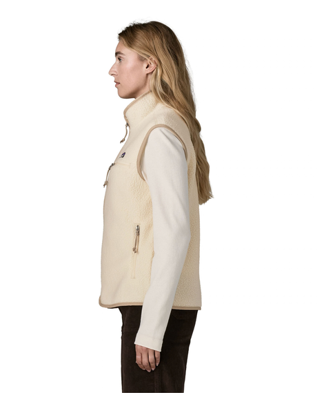 Patagonia Retro Pile Vest Women - Natural - Alpingaraget
