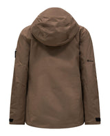 Peak Performance Alpine Gore-Tex Insulated Jacket Dam Terrain Tan bakifrån.