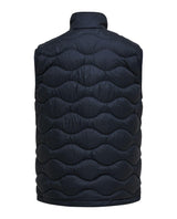 Peak Performance Helium Utility Down Vest Men - Svart dunväst sed bakifrån