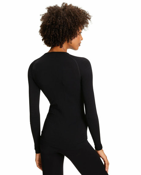FALKE Women Long-sleeve shirt Warm - Black - Alpingaraget