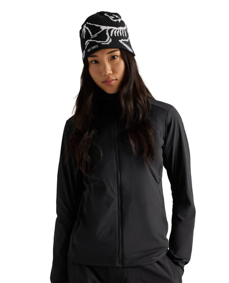 Arc'teryx Bird Head Toque - Svart mössa på modell