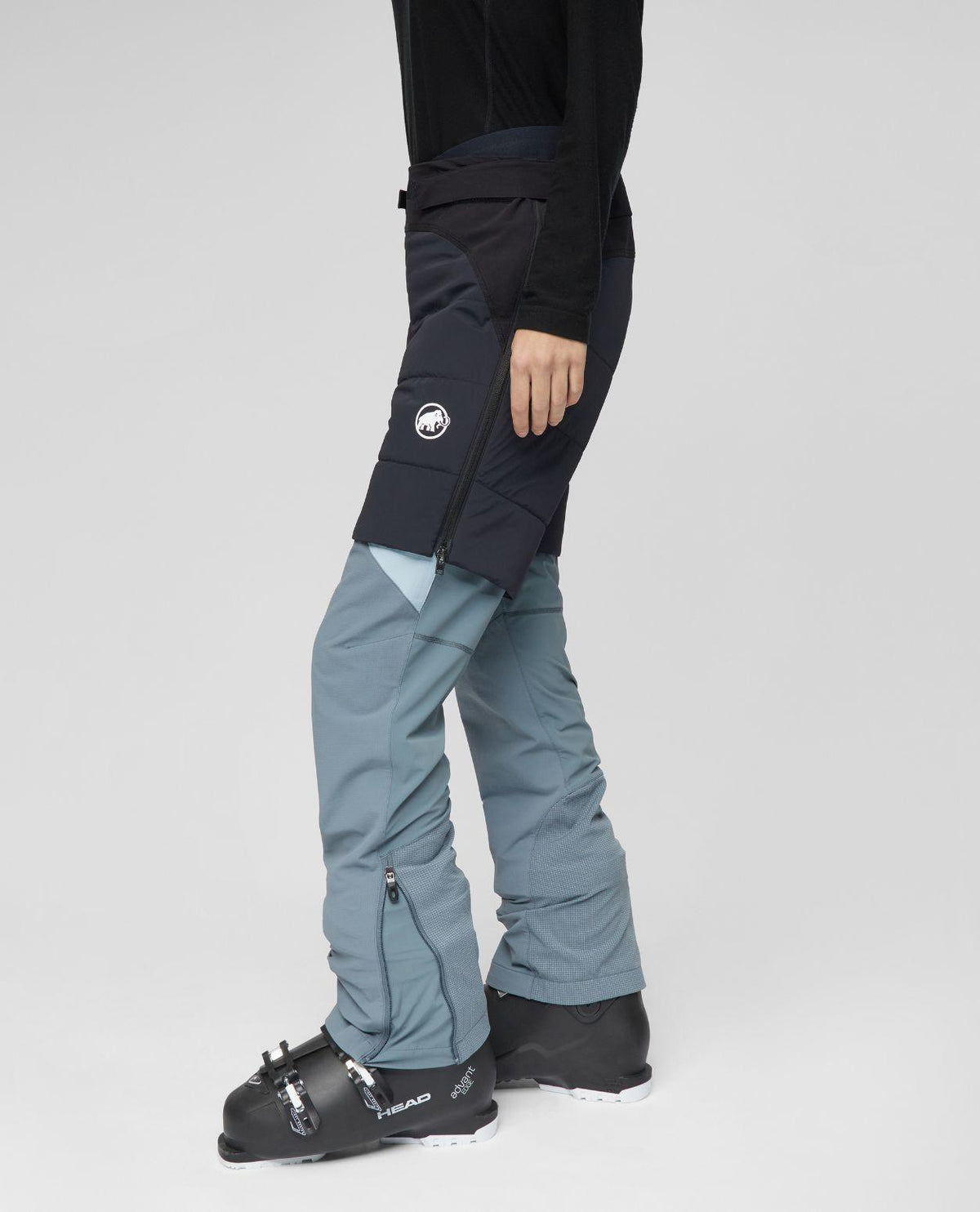 Mammut Aenergy Air IN Hybrid Shorts Women - Svarta skidåkningsshorts
