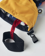Hestra Army Leather Heli Ski Mitt handledsrem och snölås i detaljbild