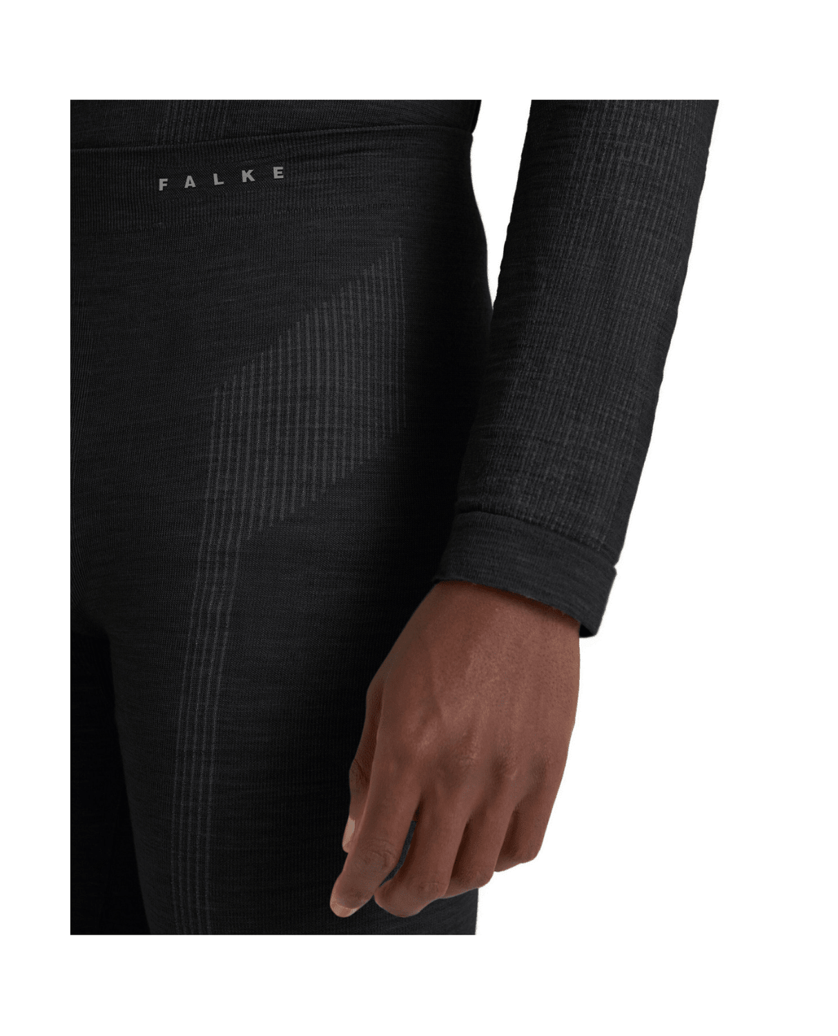 FALKE Men Tights Wool - Tech - Black - Underställ - Alpingaraget