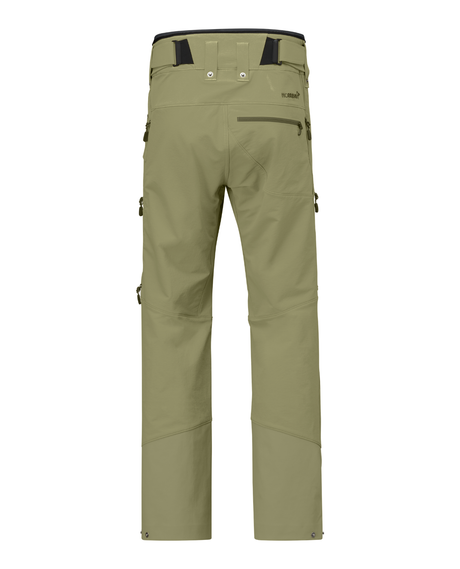 Norrøna Lofoten flex1 Pants Men - Deep Lichen Green bakifrån