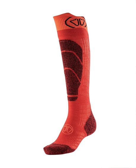 Sidas Junior Ski Merino Socks - Röd - Alpingaraget