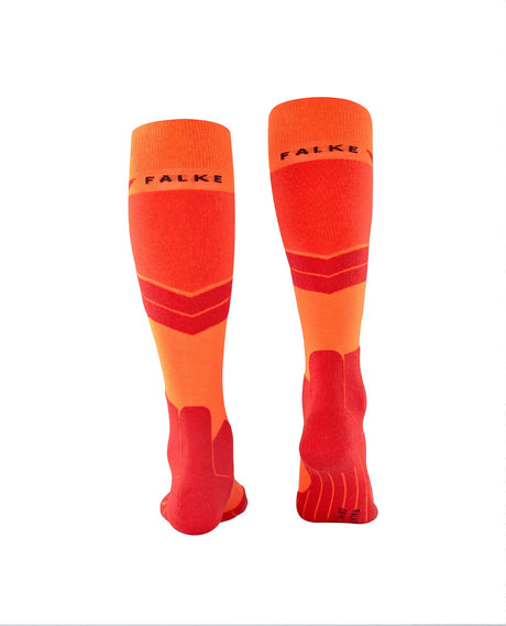 FALKE SK4 Advanced Men Skiing Knee-high socks - Flash Orange - Alpingaraget