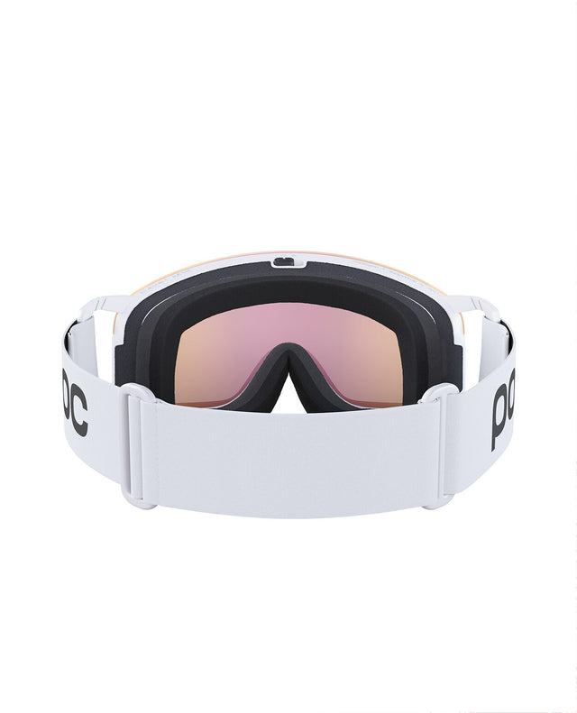 POC Nexal Mid - Hydrogen White/Partly Sunny Orange 