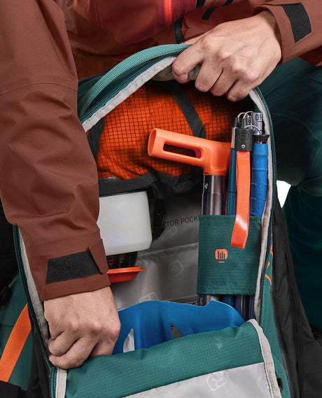 Ortovox Avabag Litric Freeride 16 S Zip - Pacific Green - Alpingaraget