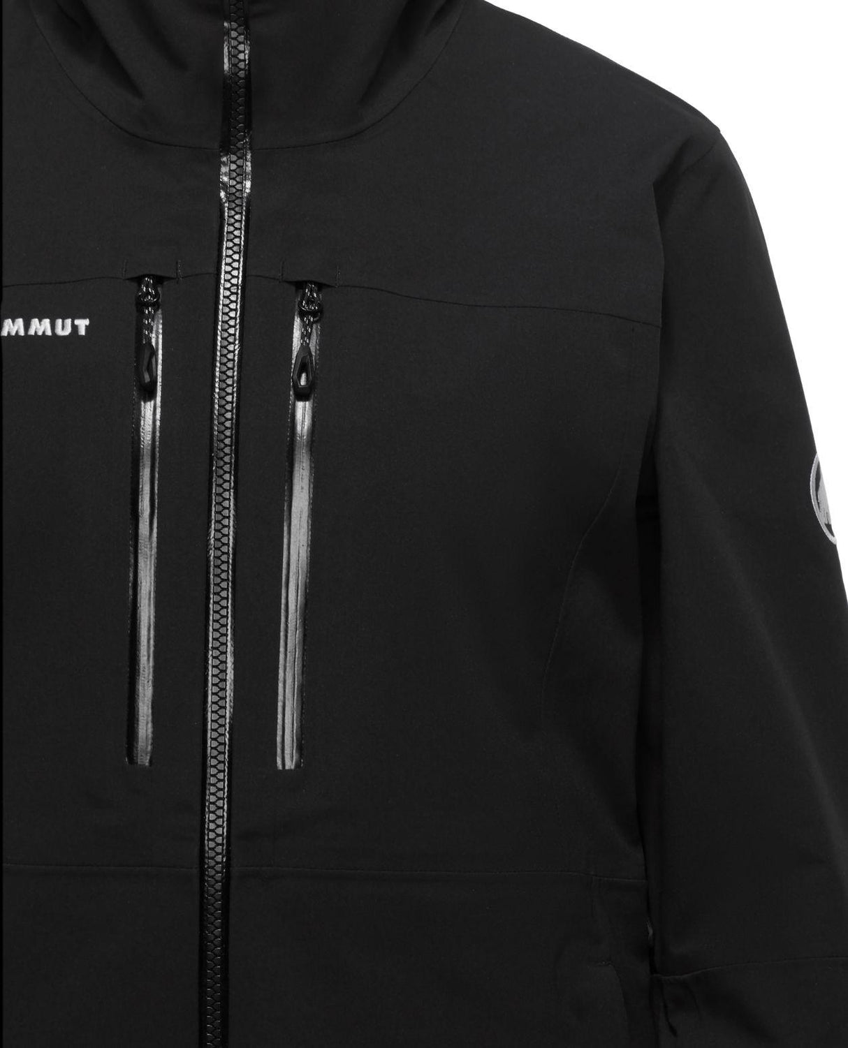 Mammut Stoney HS Hooded Jacket Women - Svart skidjacka detaljbild