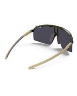 Julbo Intensity Reactiv solglasögon i färgen Army Green och Matt Beige sedda bakifrån.