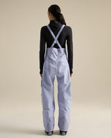 Arc'teryx Sentinel Bib Women i lila färgsättning sett bakifrån, designade för freeride och toppturer med praktiska hängslen.