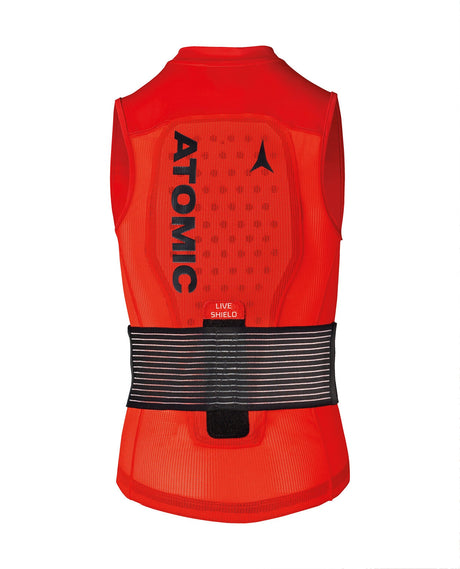 Atomic Junior Live Shield Vest Amid LV1 - Red - Alpingaraget