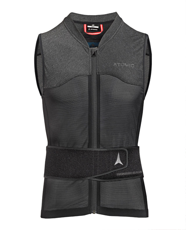 Atomic Men Live Shield Vest Amid - All Black  Alpingaraget