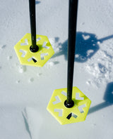 Black Crows Duos Freebird Pole - Black Yellow - Alpingaraget