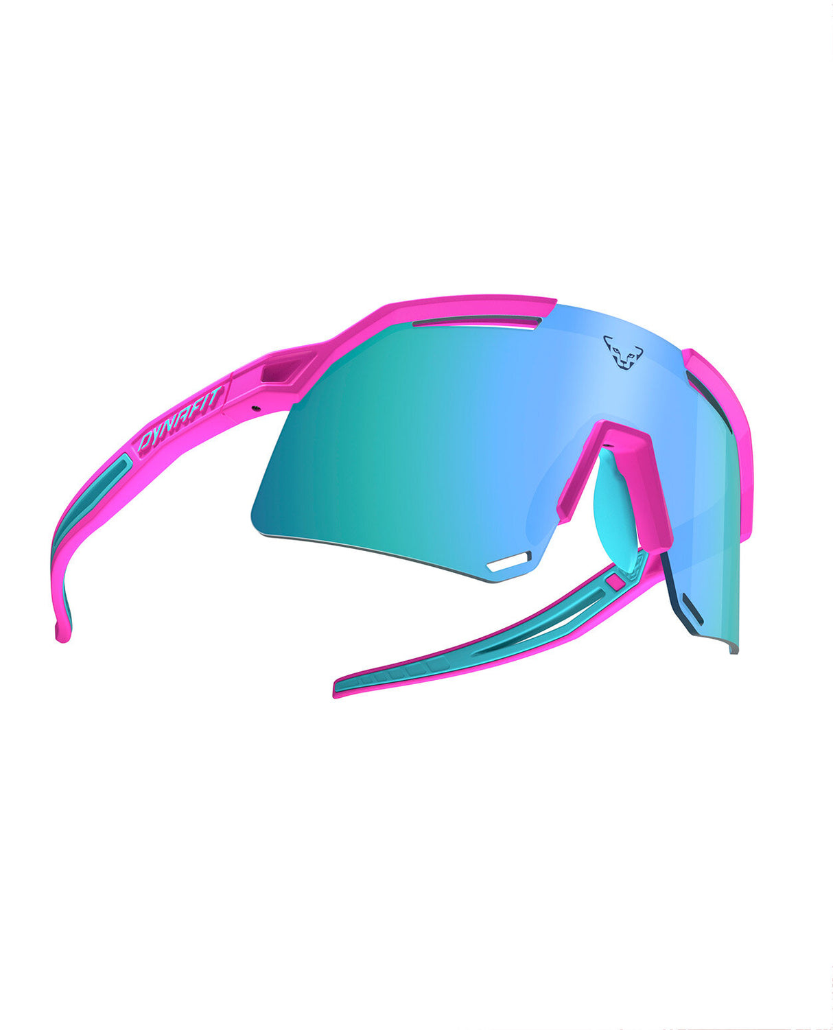 Dynafit Ultra Evo Sunglasses - Pink Glo / Blue Cat 3 - Alpingaraget