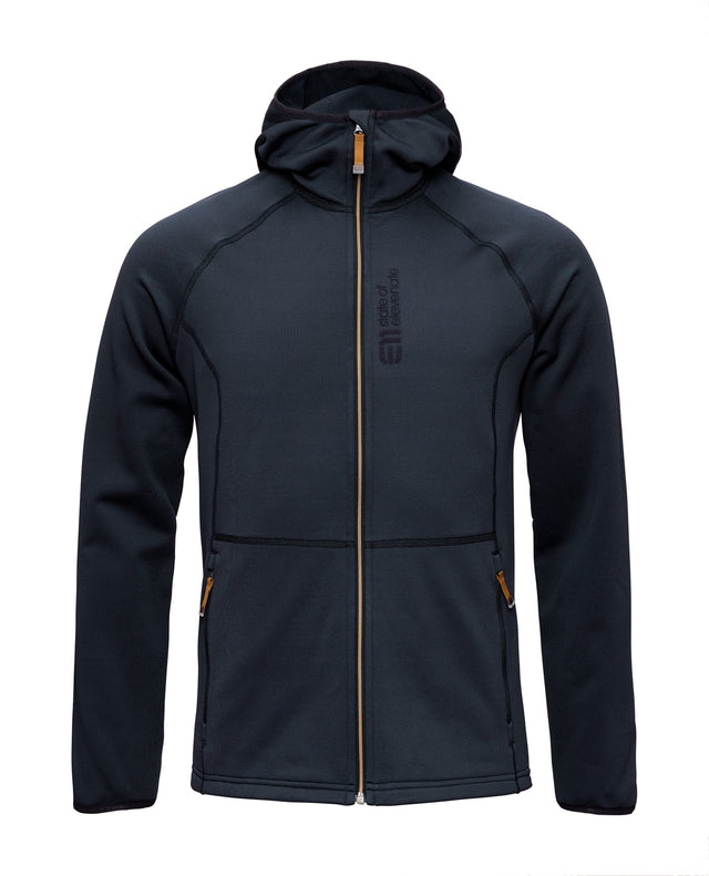 Elevenate Men Skiers Fleece Hood - Dark Ink - Alpingaraget