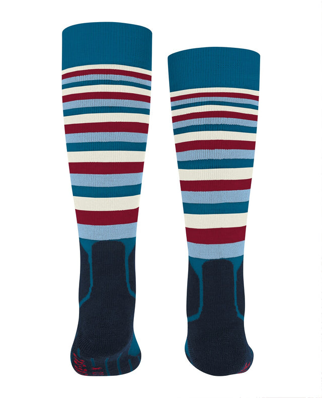 FALKE Junior SK2 Stripes - Petrol - Alpingaraget