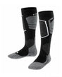 FALKE SK4 Advanced Kids Skiing Knee-high socks - Black-Mix - Alpingaraget