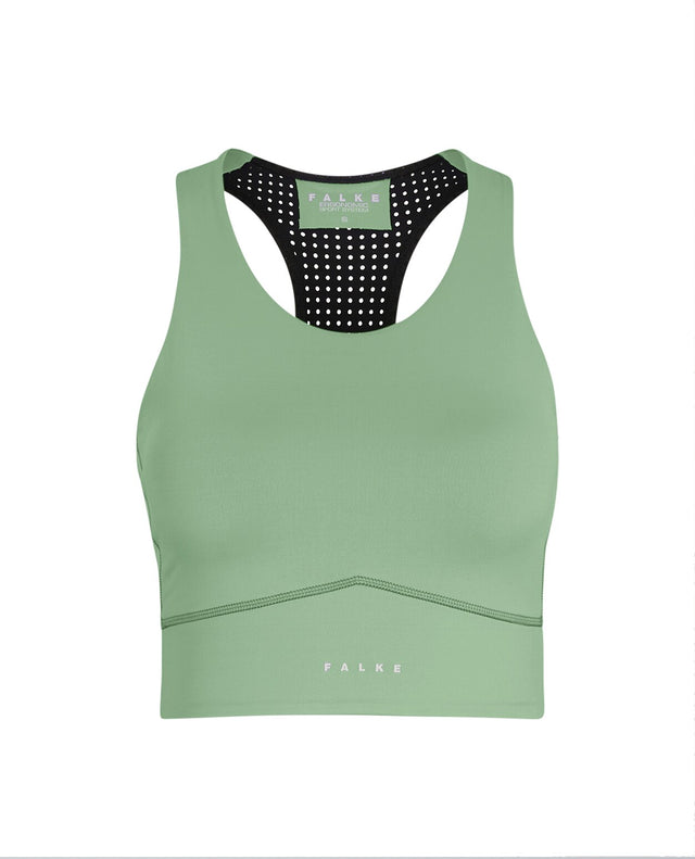 FALKE Women Core Sports Bra Racer - Quiet Green - Alpingaraget