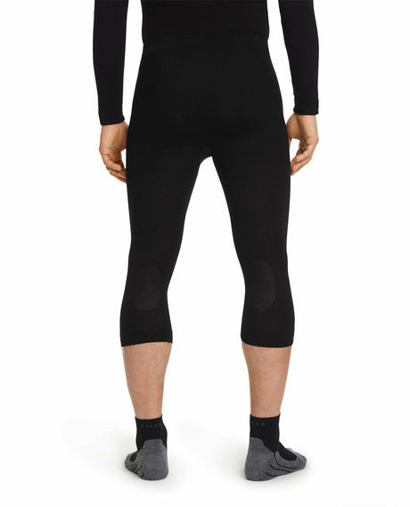 FALKE Men 3/4 Tights Wool - Tech Light - Black - Underställ - Alpingaraget