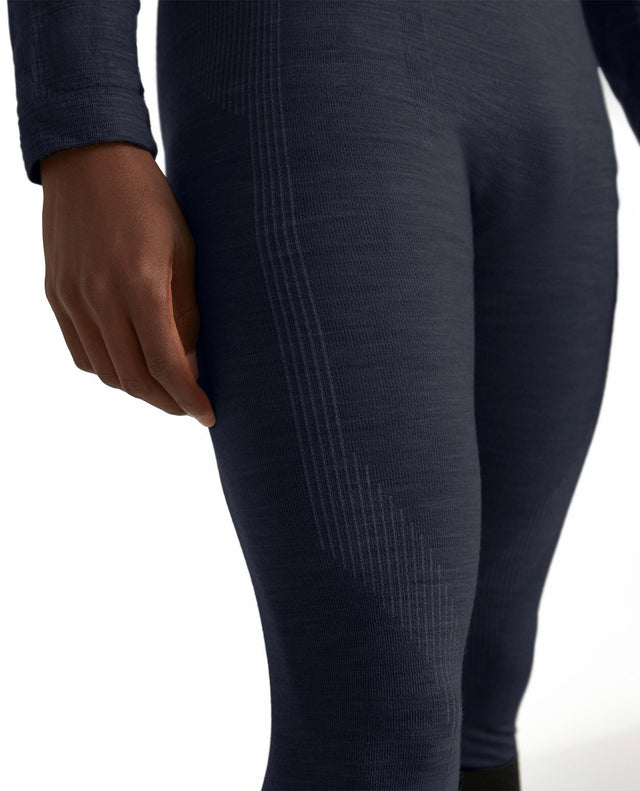 FALKE Men Tights Wool-Tech - Space Blue - Alpingaraget