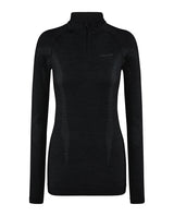FALKE Women Long-sleeve shirt Wool-Tech - Black - Alpingaraget