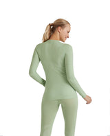 FALKE Women WT Longsleeve - Quiet Green - Alpingaraget