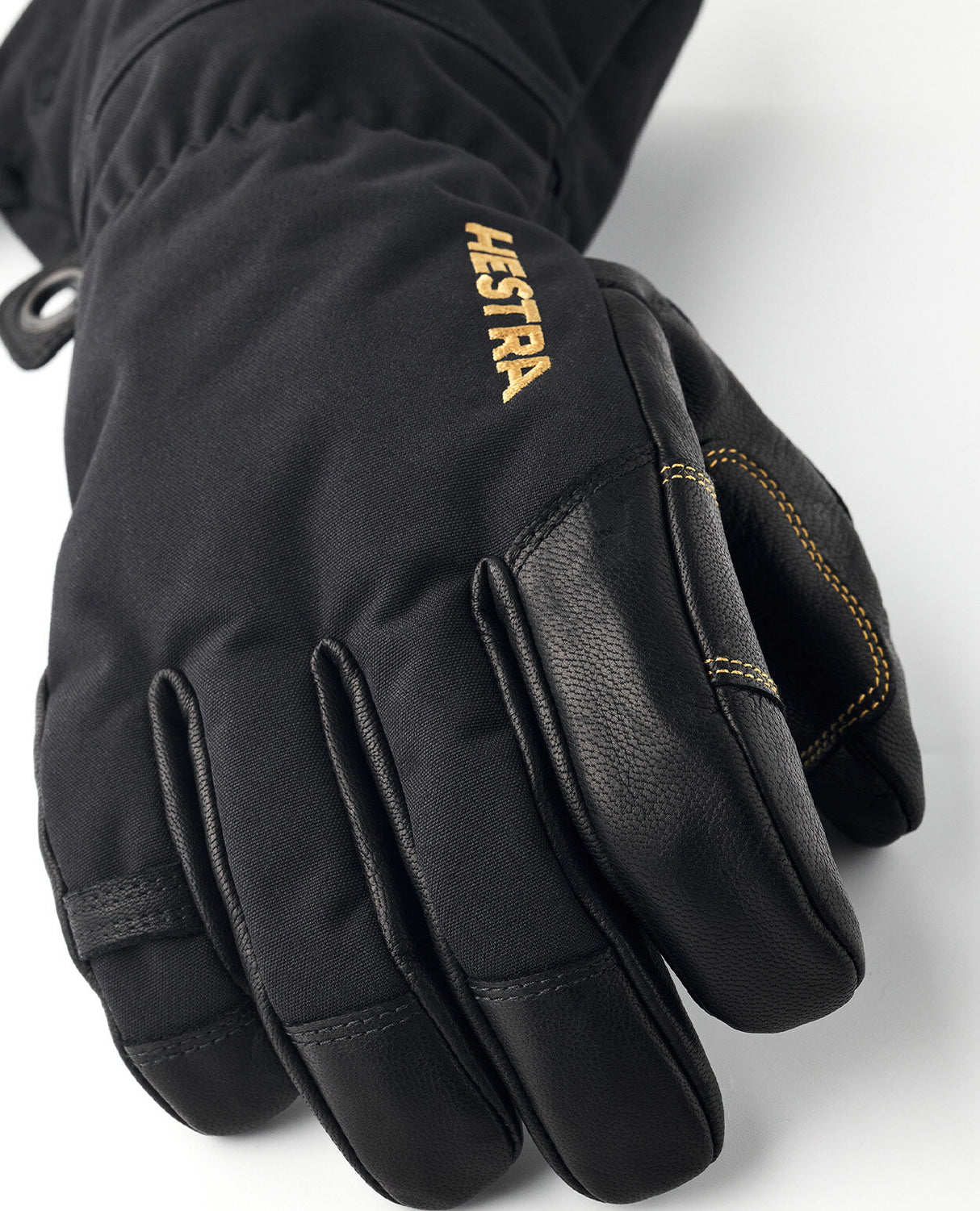 Hestra Army Leather Gore-Tex 5 Finger - Black - Alpingaraget