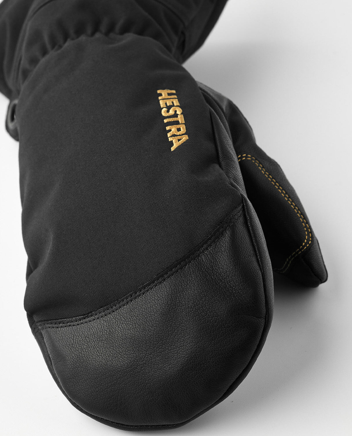 Hestra Army Leather Gore-Tex Mitt - Black - Alpingaraget