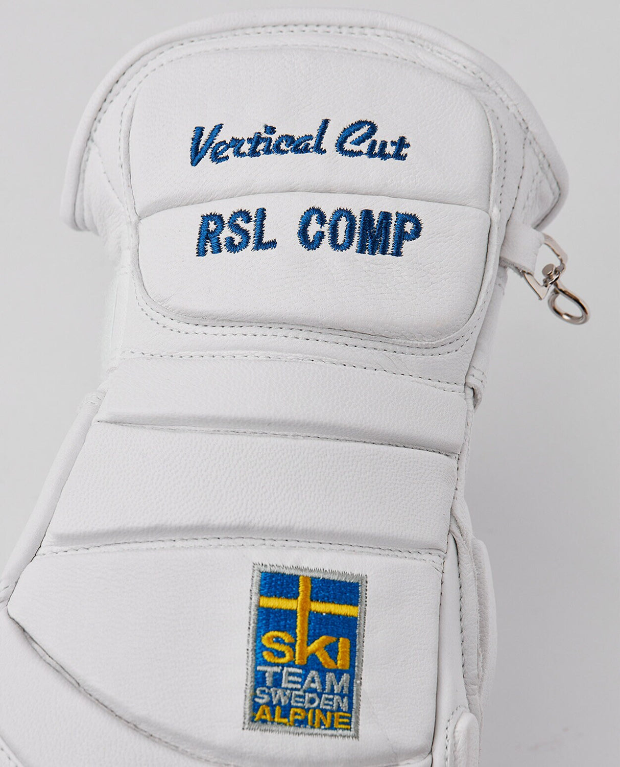 Hestra RSL Comp Vertical Cut d3O Impact 5 Finger - White Yellow - Alpingaraget