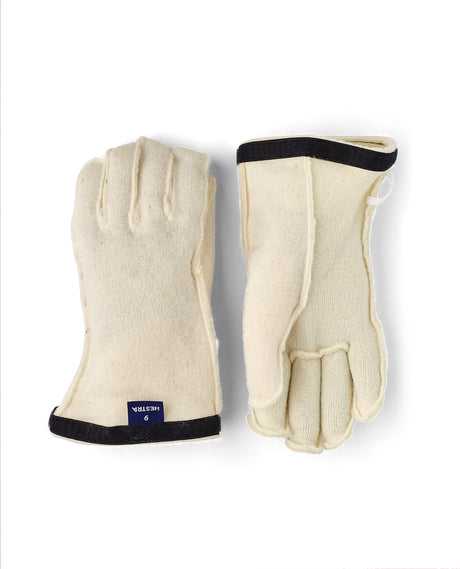 Hestra Ski Wool Liner 5 Finger - Offwhite - Alpingaraget