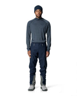 Houdini Men Activist Turtleneck - Deep Sea Blue - Alpingaraget