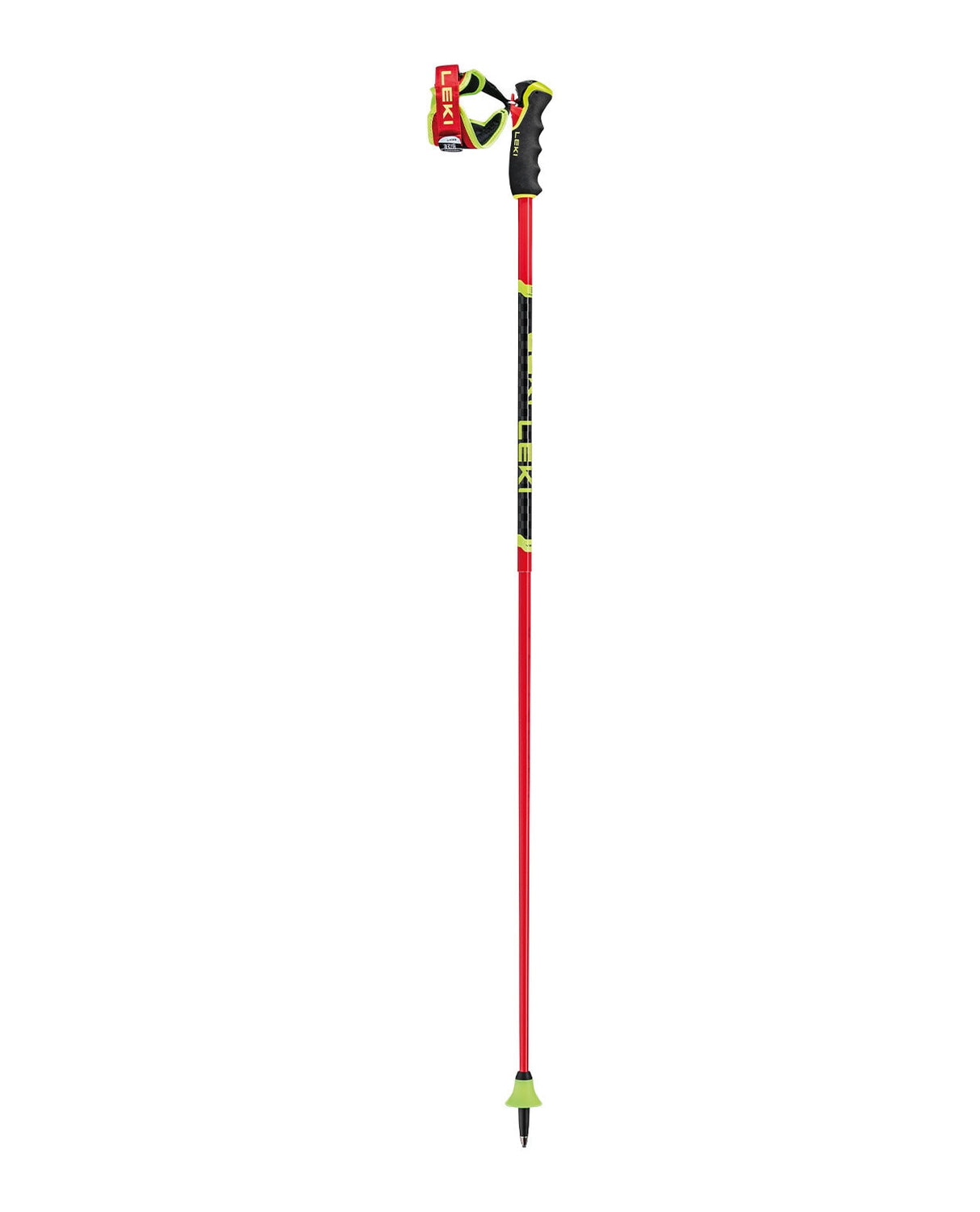Leki Venom GS 3D - Bright Red / Black / Neon Yellow - Alpingaraget