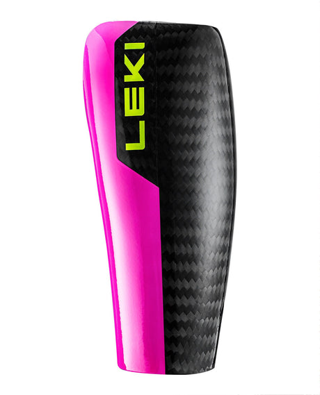 Leki Forearm Protector Carbon Flex 3.0 Big - Carbon Structure / Neon Pink  Alpingaraget