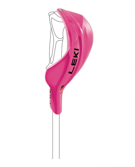 Leki Gate Guard Closed Worldcup - Neon Pink  Alpingaraget